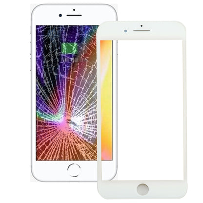 สำหรับ iPhone 8 Plus หน้าจอด้านหน้าเลนส์กระจกด้านนอกพร้อมกรอบหน้าจอ LCD ด้านหน้า, For iPhone 8 Plus (Frame)
