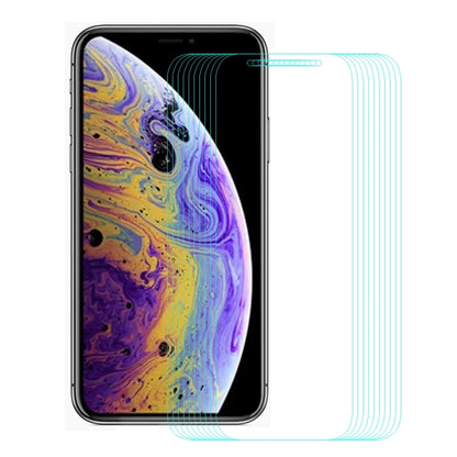 สำหรับ iPhone 11 Pro / XS / X 10 ชิ้น ENKAY HatPrince 0.26mm 9H 2.5D ฟิล์มกระจกนิรภัย, For XS (10 PCS)