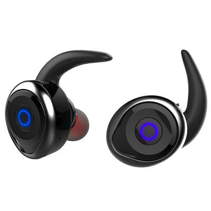 AWEI T1 ชุดหูฟังกีฬา IPX4 กันน้ำไร้สายบลูทูธ V4.2 หูฟังสเตอริโอ, รองรับ TWS, T1