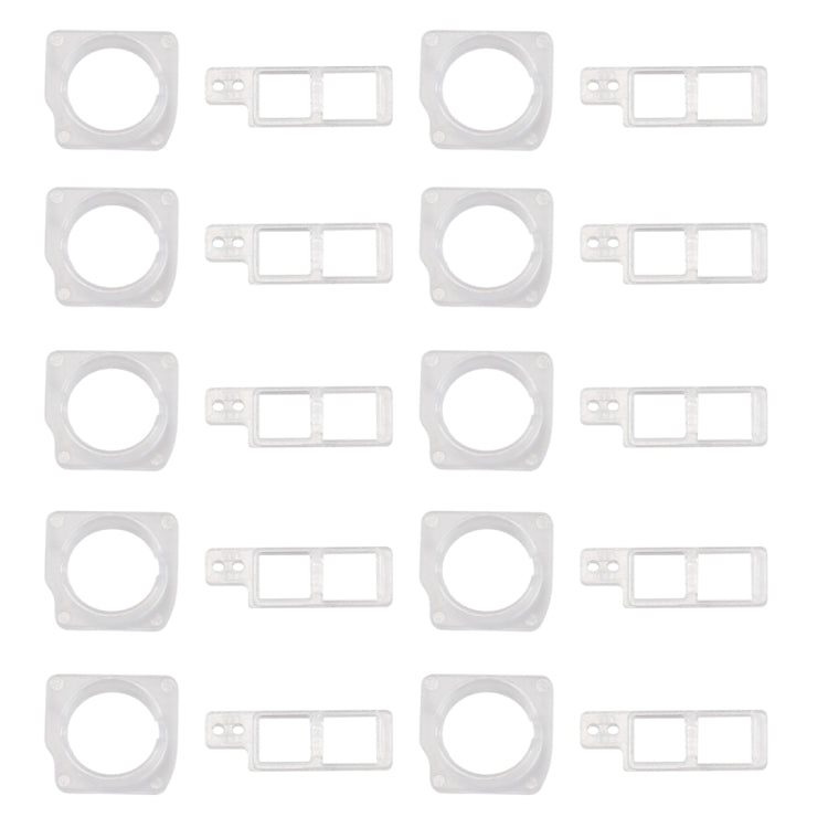 10 ชุดสำหรับ iPhone 8 Plus ด้านหน้าโมดูลกล้อง Bezel + ตัวยึดเซ็นเซอร์, For iPhone 8P