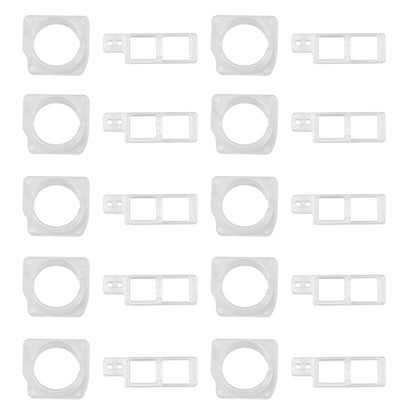 10 ชุดสำหรับ iPhone 8 Plus ด้านหน้าโมดูลกล้อง Bezel + ตัวยึดเซ็นเซอร์, For iPhone 8P