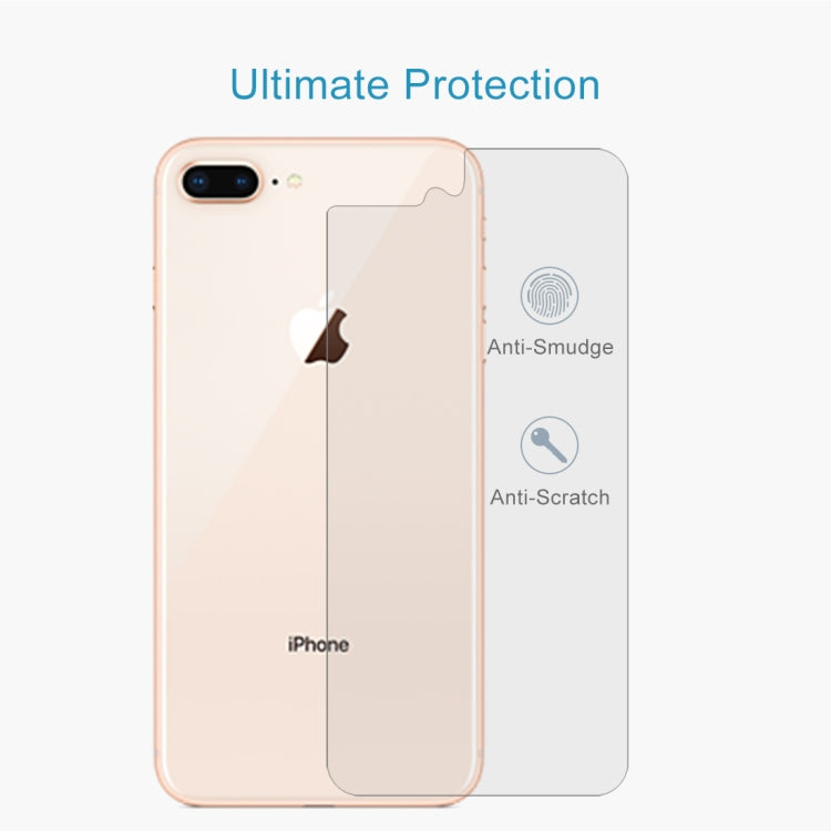 สำหรับเมมเบรนด้านหลัง IPhone 8 Plus และ 7 Plus ความแข็ง 0.3 มม. 9H การป้องกันชายแดนโค้ง 2.5d ระเบิดเมมเบรนด้านหลังคุณภาพสูง, For 8P & 7P