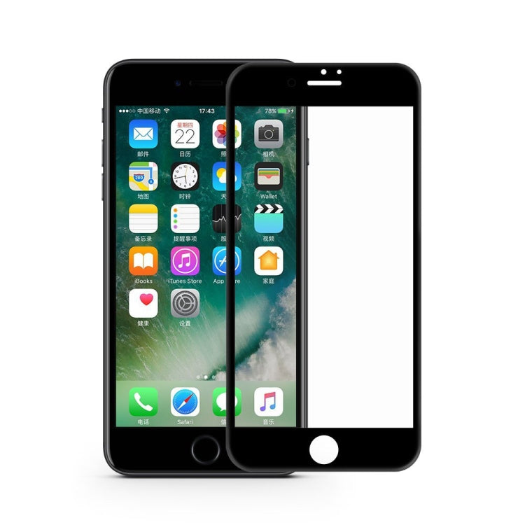 mocolo 0.33mm 9H 3D Round Edge ฟิล์มกระจกนิรภัยสำหรับ iPhone 8 Plus และ 7 Plus, iPhone 8 Plus & 7 Plus