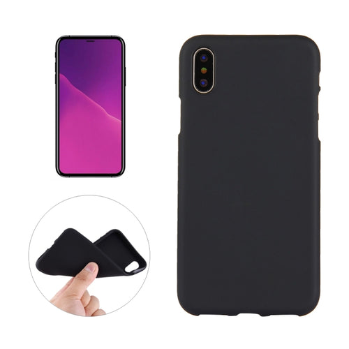 สำหรับ iPhone X / XS สีทึบ Frosted Soft TPU Case, For XS