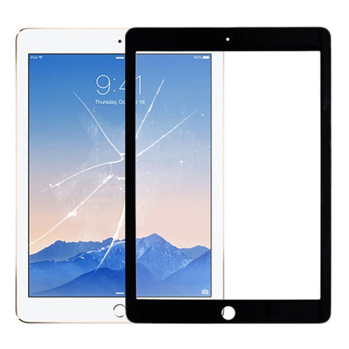 เลนส์กระจกด้านนอกหน้าจอด้านหน้าสำหรับ iPad Air 2 / A1567 / A1566, For iPad Air 2