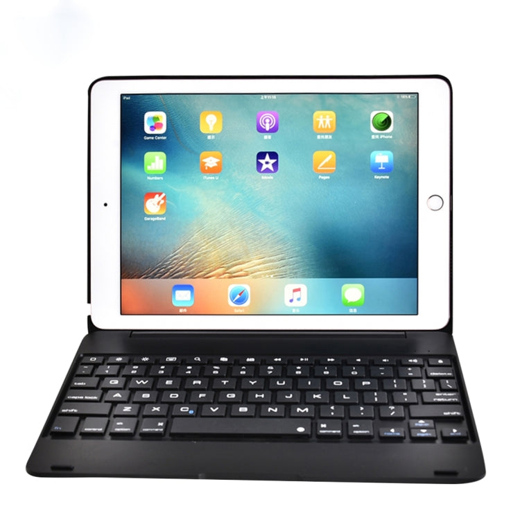 สำหรับ iPad Pro 9.7 นิ้ว/iPAD Air 2 เคสแท็บเล็ตพลิกแนวนอน + แป้นพิมพ์ Bluetooth