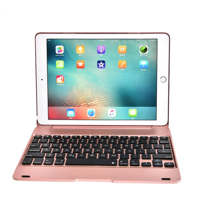 สำหรับ iPad Pro 9.7 นิ้ว/iPAD Air 2 เคสแท็บเล็ตพลิกแนวนอน + แป้นพิมพ์ Bluetooth