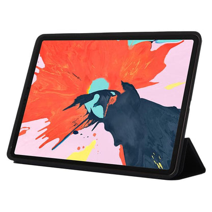 ซองหนังสีทึบพลิกแนวนอนสำหรับ iPad Pro 12.9 นิ้ว (2018) พร้อมตัวยึดสามพับและฟังก์ชั่นปลุก / นอนหลับ, For iPad Pro 12.9 inch (2018)