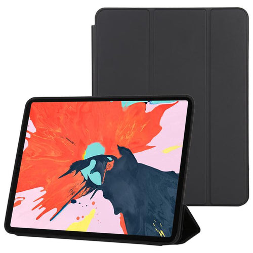 ซองหนังสีทึบพลิกแนวนอนสำหรับ iPad Pro 12.9 นิ้ว (2018) พร้อมตัวยึดสามพับและฟังก์ชั่นปลุก / นอนหลับ, For iPad Pro 12.9 inch (2018)