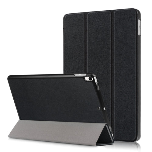 ซองหนังพลิกแนวนอน Custer Texture สำหรับ iPad Air 2019 10.5 นิ้วพร้อมตัวยึดสามพับและฟังก์ชั่นพัก / ปลุก, For iPad Air 2019 10.5 inch