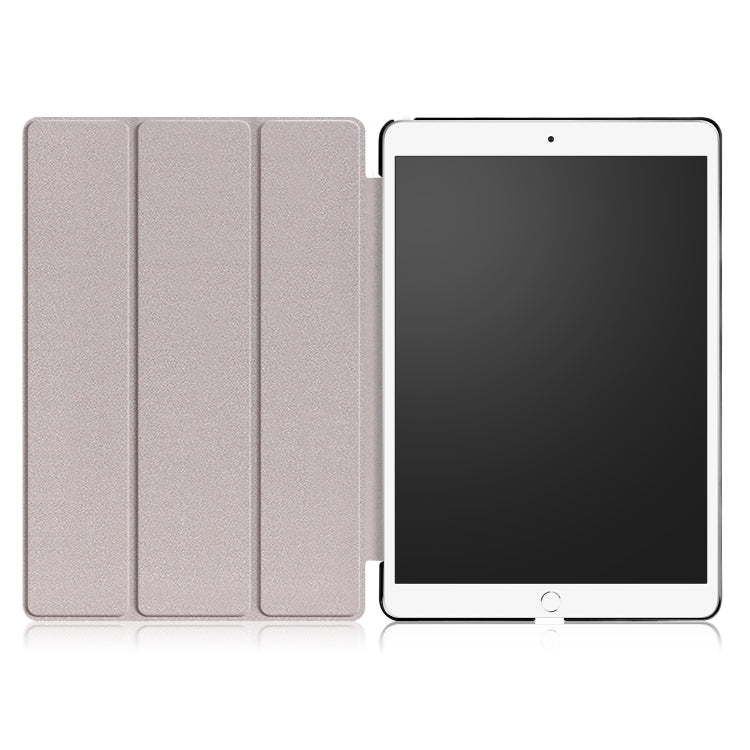 ซองหนังพลิกแนวนอน Custer Texture สำหรับ iPad Air 2019 10.5 นิ้วพร้อมตัวยึดสามพับและฟังก์ชั่นพัก / ปลุก, For iPad Air 2019 10.5 inch