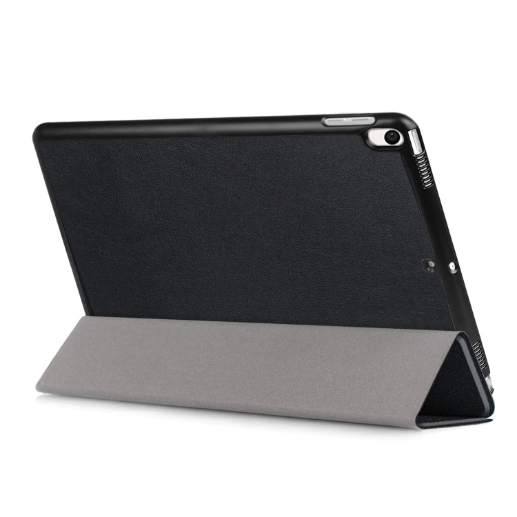 ซองหนังพลิกแนวนอน Custer Texture สำหรับ iPad Air 2019 10.5 นิ้วพร้อมตัวยึดสามพับและฟังก์ชั่นพัก / ปลุก, For iPad Air 2019 10.5 inch