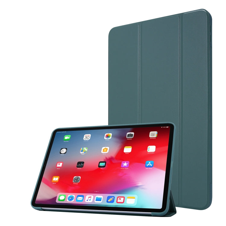 สำหรับ iPad Pro 11 (2020) เคสแท็บเล็ตหนัง PC + PU พร้อมที่วางสามพับ, For iPad Pro 11 (2020)