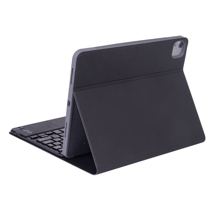 X-11BC Skin Plain Texture เคสแท็บเล็ตคีย์บอร์ด Bluetooth ที่ถอดออกได้สำหรับ iPad Pro 11 นิ้ว 2020/2018 พร้อมทัชแพดและช่องเสียบปากกา