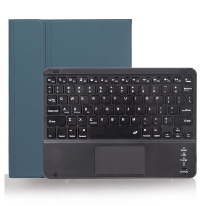 X-11BC Skin Plain Texture เคสแท็บเล็ตคีย์บอร์ด Bluetooth ที่ถอดออกได้สำหรับ iPad Pro 11 นิ้ว 2020/2018 พร้อมทัชแพดและช่องเสียบปากกา