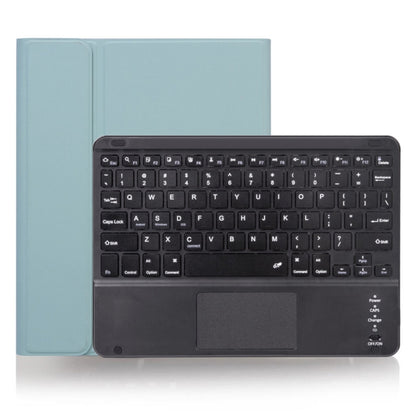 X-11BC Skin Plain Texture เคสแท็บเล็ตคีย์บอร์ด Bluetooth ที่ถอดออกได้สำหรับ iPad Pro 11 นิ้ว 2020/2018 พร้อมทัชแพดและช่องเสียบปากกา