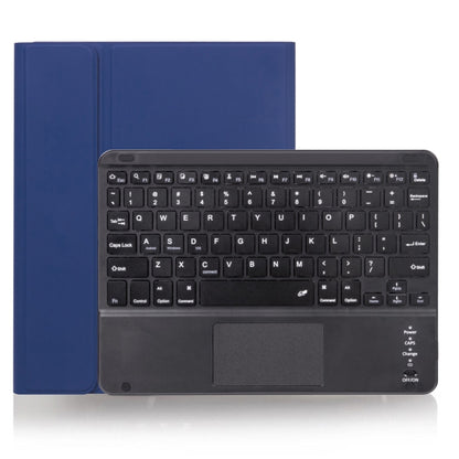 X-11BC Skin Plain Texture เคสแท็บเล็ตคีย์บอร์ด Bluetooth ที่ถอดออกได้สำหรับ iPad Pro 11 นิ้ว 2020/2018 พร้อมทัชแพดและช่องเสียบปากกา