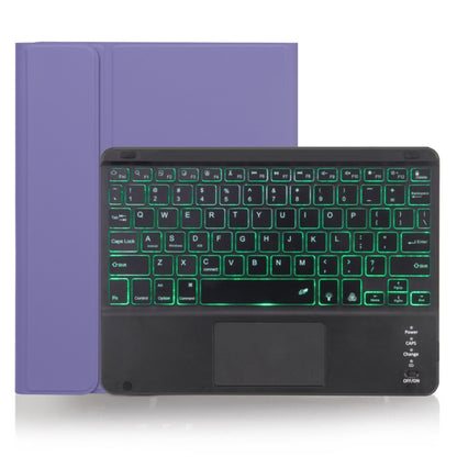 X-11BCS ผิวธรรมดาพื้นผิวคีย์บอร์ด Bluetooth ที่ถอดออกได้เคสแท็บเล็ตสำหรับ iPad Pro 11 นิ้ว 2020/2018 พร้อมทัชแพดและช่องเสียบปากกาและแสงไฟ