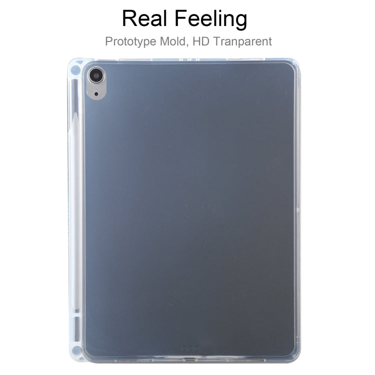 เคสป้องกัน TPU ใส 0.75 มม. พร้อมช่องเสียบปากกาสำหรับ iPad Air 2022/2020 10.9 / iPad Pro 11 2018, For iPad Air 2022 / 2020 10.9