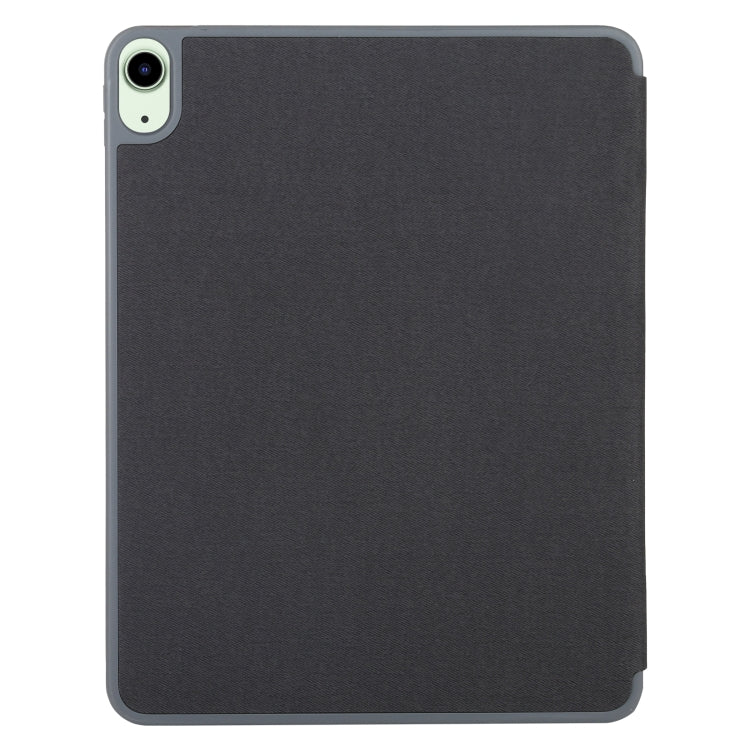 Mutural YASHI ซีรีส์ TPU + ผ้า PU รูปแบบพื้นผิวซองหนังพลิกแนวนอนพร้อมตัวยึดสามพับและช่องเสียบปากกาและฟังก์ชั่นปลุก / นอนหลับสำหรับ iPad Air 2022/2020 10.9, For iPad Air 2022 / 2020 10.9