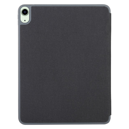Mutural YASHI ซีรีส์ TPU + ผ้า PU รูปแบบพื้นผิวซองหนังพลิกแนวนอนพร้อมตัวยึดสามพับและช่องเสียบปากกาและฟังก์ชั่นปลุก / นอนหลับสำหรับ iPad Air 2022/2020 10.9, For iPad Air 2022 / 2020 10.9