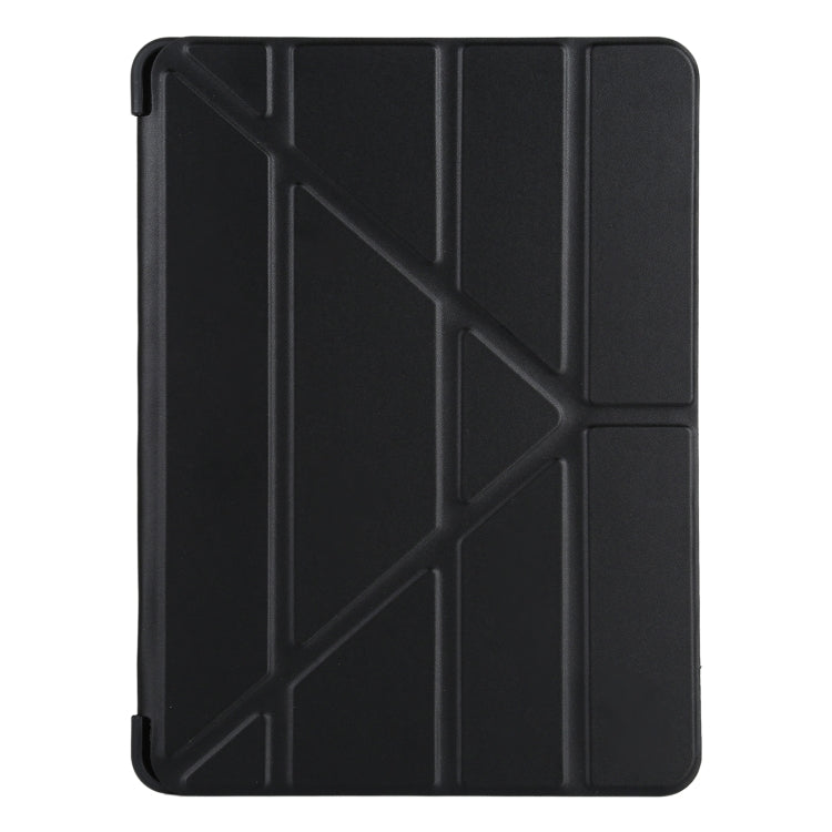 ซองหนังแบบเต็มตัวเนื้อ Millet PU+ ซิลิโคนพร้อมที่วางแบบพับได้หลายชั้นสำหรับ iPad Air (2020) 10.9 นิ้ว, For iPad Air (2020) 10.9 inch