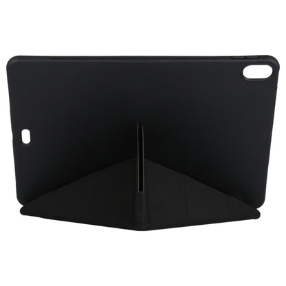 ซองหนังแบบเต็มตัวเนื้อ Millet PU+ ซิลิโคนพร้อมที่วางแบบพับได้หลายชั้นสำหรับ iPad Air (2020) 10.9 นิ้ว, For iPad Air (2020) 10.9 inch