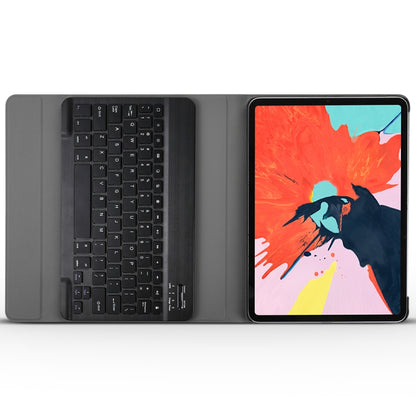 A11 บลูทูธ 3.0 Ultra-บางABSคีย์บอร์ดบลูทูธที่ถอดออกได้หนังกรณีแท็บเล็ตพร้อมผู้ถือสำหรับiPad Pro 11 นิ้ว 2021, For iPad Pro 11 2022 / 2021 / Air 5 / Air 4