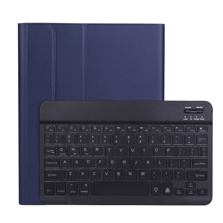 A11BS Ultra-บาง ABS คีย์บอร์ดบลูทูธแบบถอดได้เคสแท็บเล็ตพร้อมแสงไฟและช่องเสียบปากกาและที่วางสำหรับ iPad Pro 11 นิ้ว 2021, For iPad Pro 11 2022 / 2021 / Air 5 / Air 4
