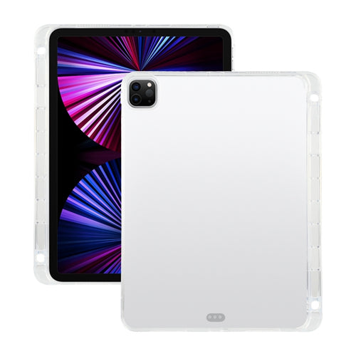สำหรับ iPad Pro 11 2022/2021 โปร่งใสรวมทุกอย่างซิลิโคน TPU Anti-DROP ป้องกันกรณีแท็บเล็ตพร้อมช่องใส่ปากกา, For iPad Pro 11 2022 / 2021