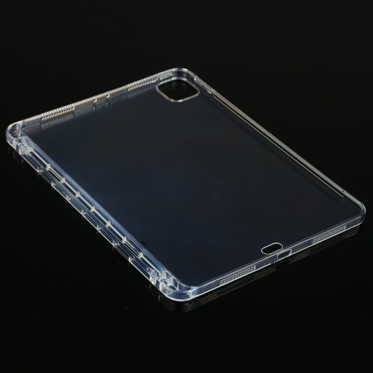 สำหรับ iPad Pro 11 2022/2021 โปร่งใสรวมทุกอย่างซิลิโคน TPU Anti-DROP ป้องกันกรณีแท็บเล็ตพร้อมช่องใส่ปากกา, For iPad Pro 11 2022 / 2021
