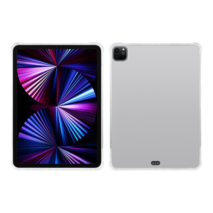 สำหรับ iPad Pro 11 2022/2021 สี่มุมถุงลมนิรภัย Anti-DROP โปร่งใสป้องกันกรณีแท็บเล็ตพร้อมช่องใส่ปากกา, For iPad Pro 11 2022 / 2021