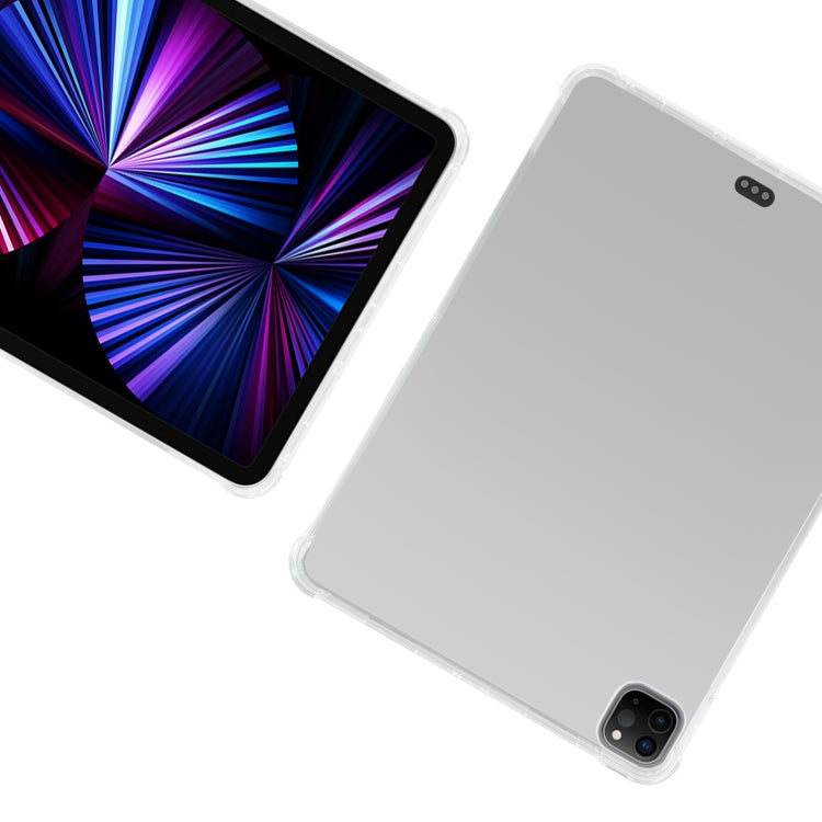 สำหรับ iPad Pro 11 2022/2021 สี่มุมถุงลมนิรภัย Anti-DROP โปร่งใสป้องกันกรณีแท็บเล็ตพร้อมช่องใส่ปากกา, For iPad Pro 11 2022 / 2021
