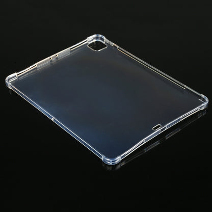สำหรับ iPad Pro 12.9 2022/2021 สี่มุมถุงลมนิรภัย Anti-DROP โปร่งใสป้องกันกรณีแท็บเล็ตพร้อมช่องใส่ปากกา, For iPad Pro 12.9 2022 / 2021
