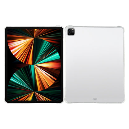 สำหรับ iPad Pro 12.9 2022/2021 สี่มุมถุงลมนิรภัย Anti-DROP โปร่งใสป้องกันกรณีแท็บเล็ตพร้อมช่องใส่ปากกา, For iPad Pro 12.9 2022 / 2021