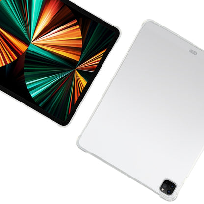สำหรับ iPad Pro 12.9 2022/2021 สี่มุมถุงลมนิรภัย Anti-DROP โปร่งใสป้องกันกรณีแท็บเล็ตพร้อมช่องใส่ปากกา, For iPad Pro 12.9 2022 / 2021