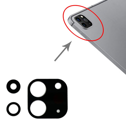 1ชุดเลนส์กล้องด้านหลังสำหรับiPad Pro 12.9นิ้ว2021 (5th Gen) A2379 A2461 A2462, For iPad Pro 12.9 inch 2021