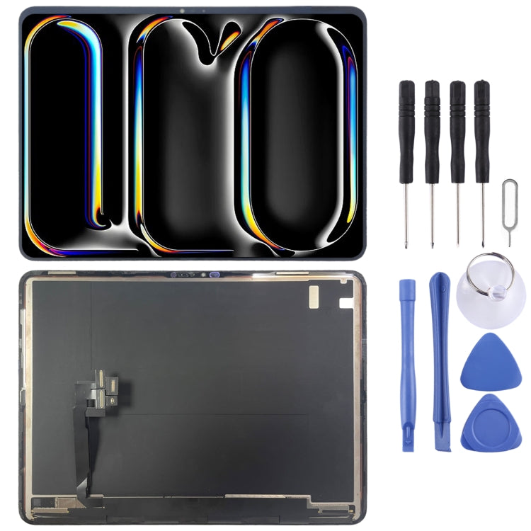 สำหรับ iPad Pro 13 2024 A2925 A2926 A3007 หน้าจอ LCD ดั้งเดิมพร้อมชุดประกอบแบบทัชสกรีนแบบเต็ม, For iPad Pro 13 2024 (Original)