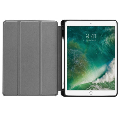 เคสหนังพลิกแนวนอนพื้นผิวคัสเตอร์สำหรับ iPad Pro 10.5 นิ้ว / iPad Air (2019) พร้อมที่วางสามพับและช่องเสียบปากกา, For iPad Pro 10.5 Inch / iPad Air (2019)