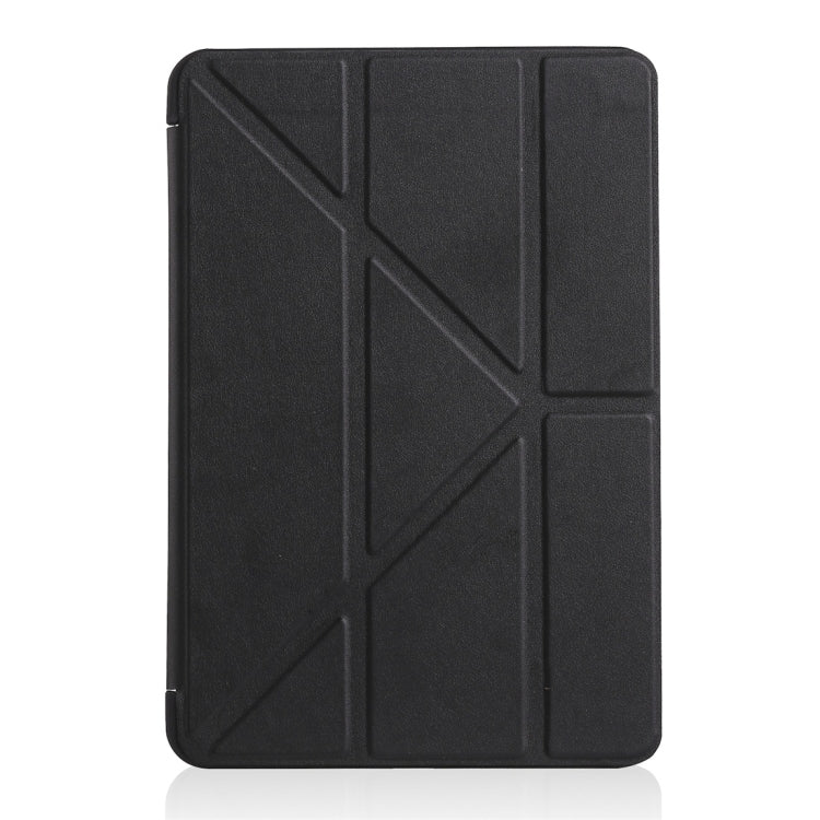 Millet Texture PU+ Silica Gel ซองหนังแบบเต็มสำหรับ iPad Mini 2019 พร้อมที่วางแบบพับได้หลายแบบ