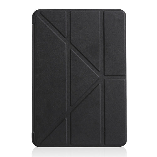 Millet Texture PU+ Silica Gel ซองหนังแบบเต็มสำหรับ iPad Mini 2019 พร้อมที่วางแบบพับได้หลายแบบ