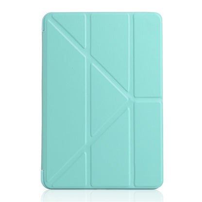 Millet Texture PU+ Silica Gel ซองหนังแบบเต็มสำหรับ iPad Mini 2019 พร้อมที่วางแบบพับได้หลายแบบ