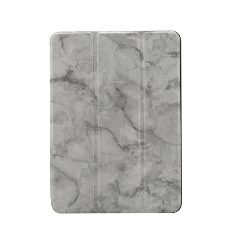 ซองหนังพลิกแนวนอนลายพื้นผิวหินอ่อนสำหรับ iPad Mini 2019 พร้อมที่วางสามพับและช่องเสียบปากกาและฟังก์ชั่นพัก / ปลุก, For iPad Mini 2019