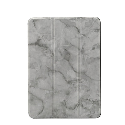 ซองหนังพลิกแนวนอนลายพื้นผิวหินอ่อนสำหรับ iPad Mini 2019 พร้อมที่วางสามพับและช่องเสียบปากกาและฟังก์ชั่นพัก / ปลุก, For iPad Mini 2019