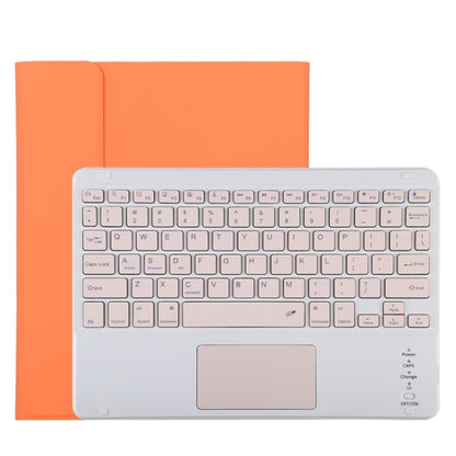 TG11BC บลูทูธที่ถอดออกได้แป้นพิมพ์สีชมพูหนังไมโครไฟเบอร์เคสแท็บเล็ตสำหรับ iPad Pro 11 นิ้ว (2020) พร้อมทัชแพดและช่องเสียบปากกาและที่วาง, Pink Keyboard