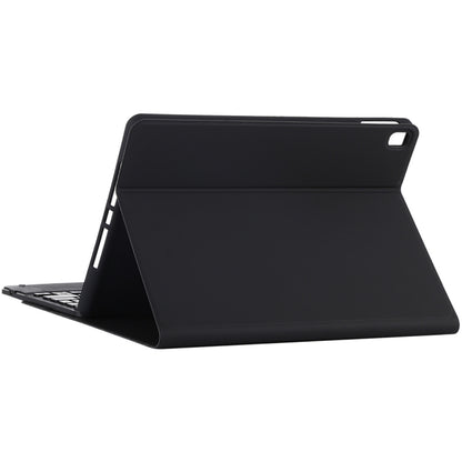 TG97BC แป้นพิมพ์ Bluetooth สีดำแบบถอดได้ + เคสแท็บเล็ตหนังไมโครไฟเบอร์สำหรับ iPad 9.7 นิ้ว พร้อมทัชแพดและช่องเสียบปากกาและที่วาง, TG97BC