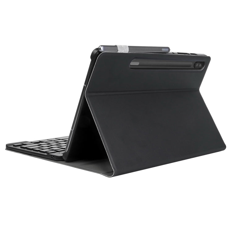 ST 860S สำหรับ Samsung Galaxy Tab S6 10.5 นิ้ว T860 / T865 ที่ถอดออกได้ Backlight แป้นพิมพ์บลูทูธกรณีแท็บเล็ตพร้อมขาตั้งและฟังก์ชั่นช่องเสียบปากกา, Black, Gold, Blue, Rose Gold