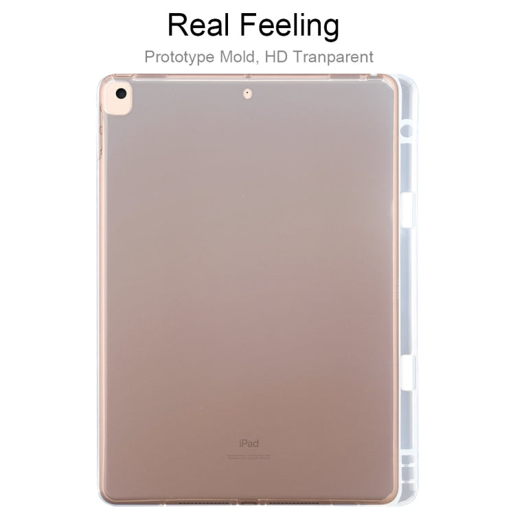 สำหรับ iPad 10.2 / iPad Pro 10.5 (2017) เคสใสกันกระแทก 3 มม. พร้อมช่องเสียบปากกา, For iPad 10.2 / Pro 10.5 (2017)
