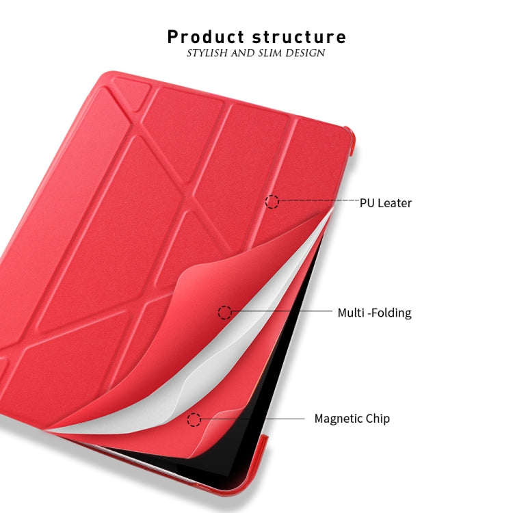 ซองหนัง PU แม่เหล็กบางเฉียบพลิกแนวนอนสำหรับ iPad Pro 11 นิ้ว 2018/2020/2021 พร้อมฟังก์ชั่นพัก / ปลุก, For iPad Air 11 2024 / iPad Pro 11 inch 2018/2020/2021
