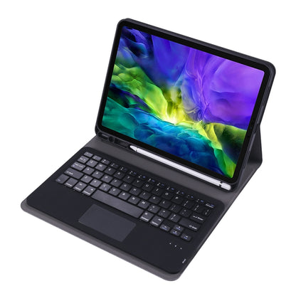 A11B-A 2020 เคสแท็บเล็ตคีย์บอร์ด Bluetooth Bluetooth แบบถอดได้บางเฉียบสำหรับ iPad Pro 11 นิ้ว (2020) พร้อมทัชแพดและช่องเสียบปากกาและที่วาง, For iPad Pro 11 inch (2020)